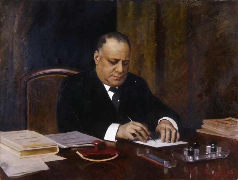 Ritratto dell'onorevole avvocato Cesare Sarfatti - Fondazione Cariplo
